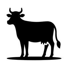 cow silhouette