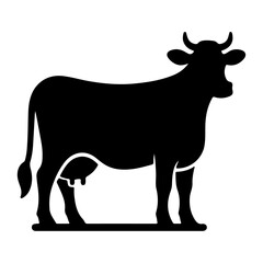 cow silhouette