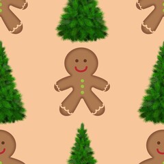 New Year, Christmas, New Year pattern, background for New Year card, or creativity 