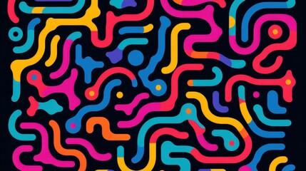 Discover the mesmerizing Neuromap, revealing the intricate cortical patterns with striking graphic elegance.