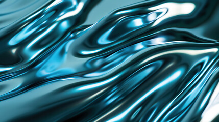 abstract background, ultraviolet holographic foil, iridescent blue texture, liquid petrol surface, ripples, metallic reflection, esoteric aura. For creative projects