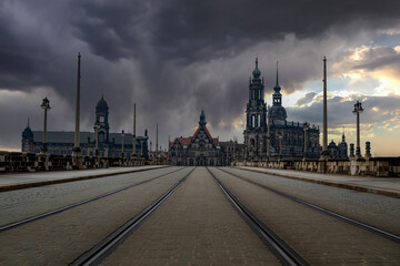 Obraz premium Stadt Dresden