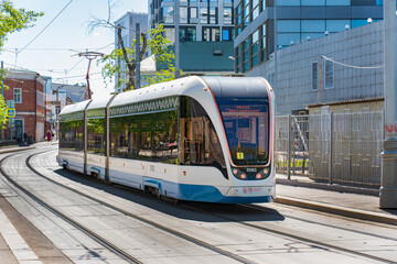 Moscow. City bustle. Nature.