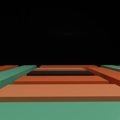 3d geometric background and wallpaper