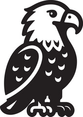 Eagle Bird Silhouette Vector Illustration