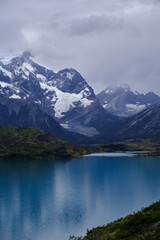 Lago Pehoe in Torres del Paine National Park, Patagonia, Chile