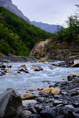River in Torres del Paine National Park, Patagonia, Chile