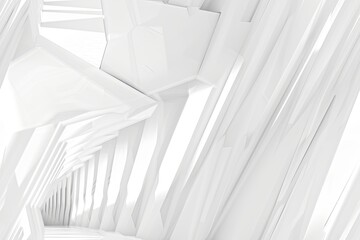 Obraz premium White Minimalist Abstract Background created with Generative AI