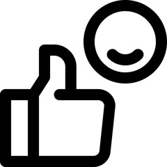 good icon. vector  line icon for your website, mobile, presentation, and logo design.