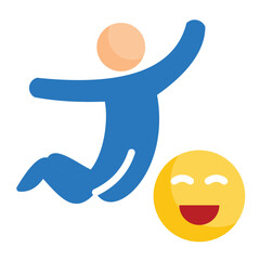 happy smiling person