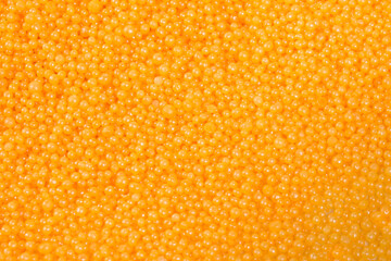 bath salts and spa treatments in orange, background