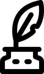 ink icon. vector line icon for your website, mobile, presentation, and logo design.