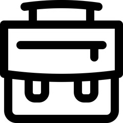 suitcase icon. vector line icon for your website, mobile, presentation, and logo design.