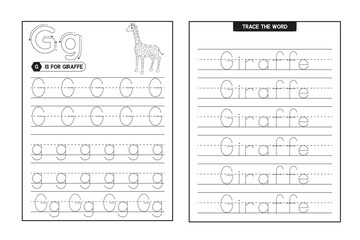 ABC and Alphabet Letter Tracing Preschool Writing Workbook, A-Z Activity Book