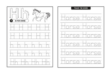 ABC and Alphabet Letter Tracing Preschool Writing Workbook, A-Z Activity Book