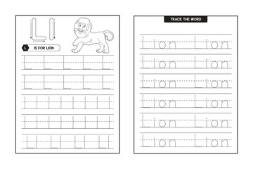 ABC and Alphabet Letter Tracing Preschool Writing Workbook, A-Z Activity Book