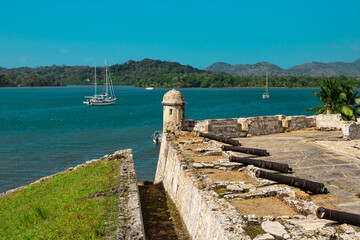 Portobelo, Colón, Panama, fuerte, ruinas, fortificaciones, bateria de santiago, caribe, historia 