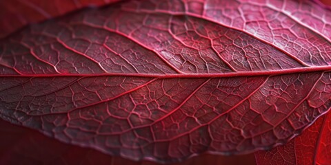 Obraz premium Dry leaf macro brown fall season