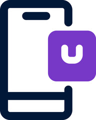 online shop icon. vector glyphicon for your website, mobile, presentation, and logo design.