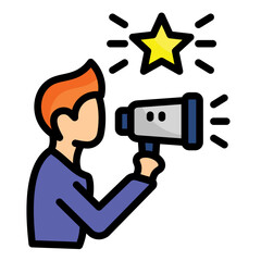 illustration of a camera