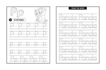 ABC and Alphabet Letter Tracing Preschool Writing Workbook, A-Z Activity Book