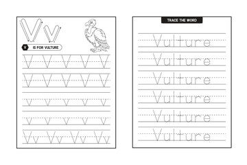 ABC and Alphabet Letter Tracing Preschool Writing Workbook, A-Z Activity Book