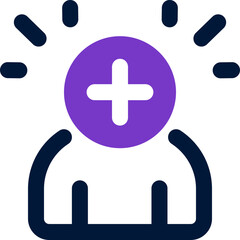 Obraz premium healthy care icon. vectormixed icon for your website, mobile, presentation, and logo design.