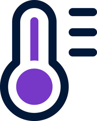 thermometer icon. vectormixed icon for your website, mobile, presentation, and logo design.