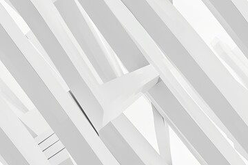 Fototapeta premium White Minimalist Abstract Background created with Generative AI