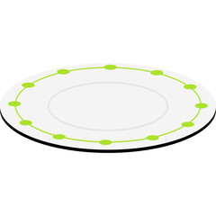 Empty Plate Illustration