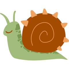 Hand Drawn Snail