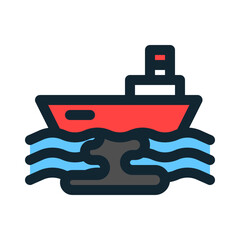 Oil Spill Icon