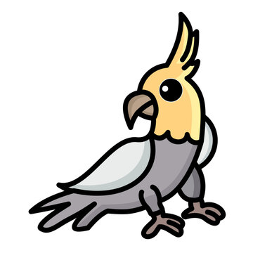 recommend clip art: Cockatiel Icon