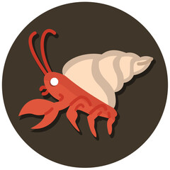 Hermit Crab Icon