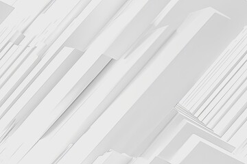 Obraz premium White Minimalist Abstract Background created with Generative AI