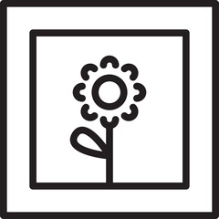 Obraz premium Nature Scene Photo File Icon