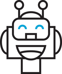 Robot Head Icon