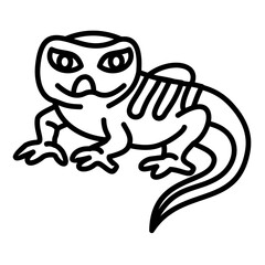 Blue-Tongued Skink Icon