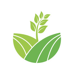 Agriculture logo design template vector,editable eps 10.