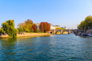 Autumn in Paris, France