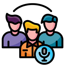 Audio Conferencing Icon