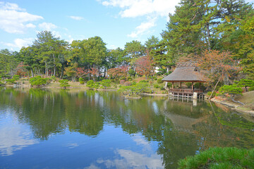 Fototapeta premium 縮景園