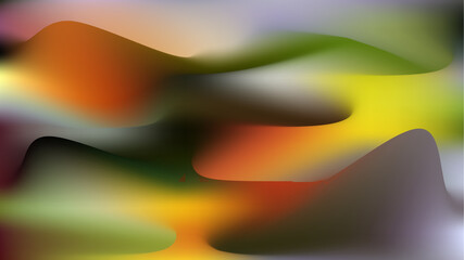 Abstract gradient blur background, Gradient shape blur template for decoration. Landscape gradient background.
