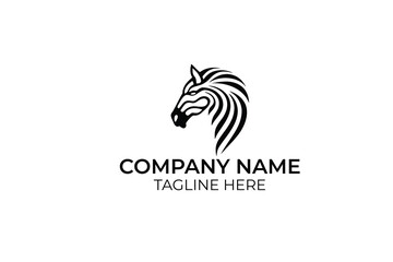 Fototapeta premium horse logo design