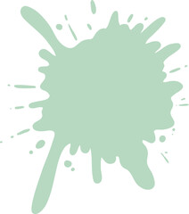 Color paint splatter. Colorful ink stain, abstract paint splash and wet splat. Watercolor or slime stain vector. Colorful stain and splash, splat messy, inkblot splashing illustration