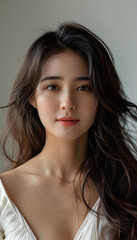 Naklejka premium woman model