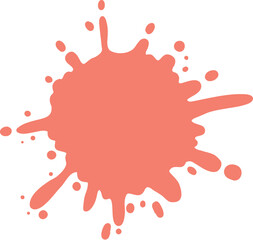 Fototapeta premium Color paint splatter. Colorful ink stain, abstract paint splash and wet splat. Watercolor or slime stain vector. Colorful stain and splash, splat messy, inkblot splashing illustration