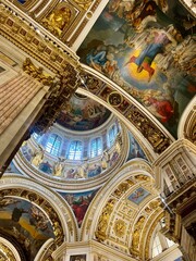 Obraz premium Fantastic interior of the cathedral