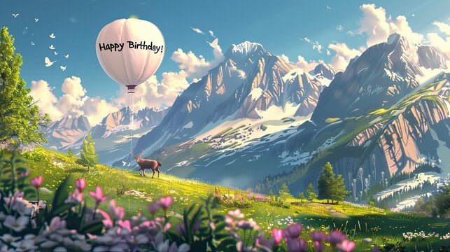 Happy Birthday Mountains Images – Browse 6,480 Stock Photos, Vectors
