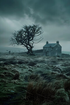 Grim Solitude: A Visual Representation of Emily Bronte's Wuthering Heights
